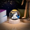 CUQOO 6cm 3D Astronaut Crystal Ball Night Light - LED