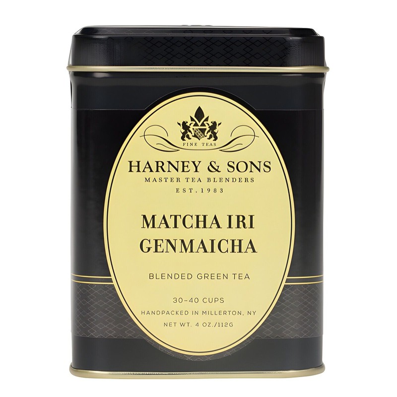 Harney Matcha iri Genmaicha Tea 4 Ounce Tin