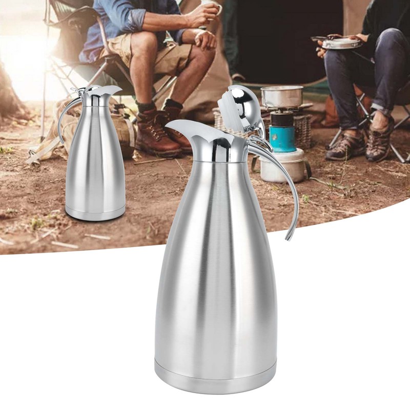 Vacuum Jug Stainless Steel Portable Household Thermal Insulation Kettle Cold