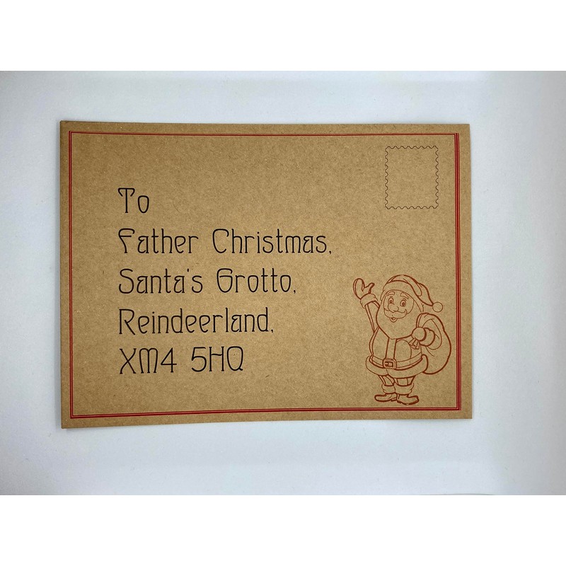 Letter to Santa kit | letter, envelope and sticker included