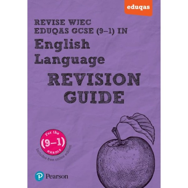 Pearson REVISE WJEC Eduqas GCSE English Language Revision Guide: incl.