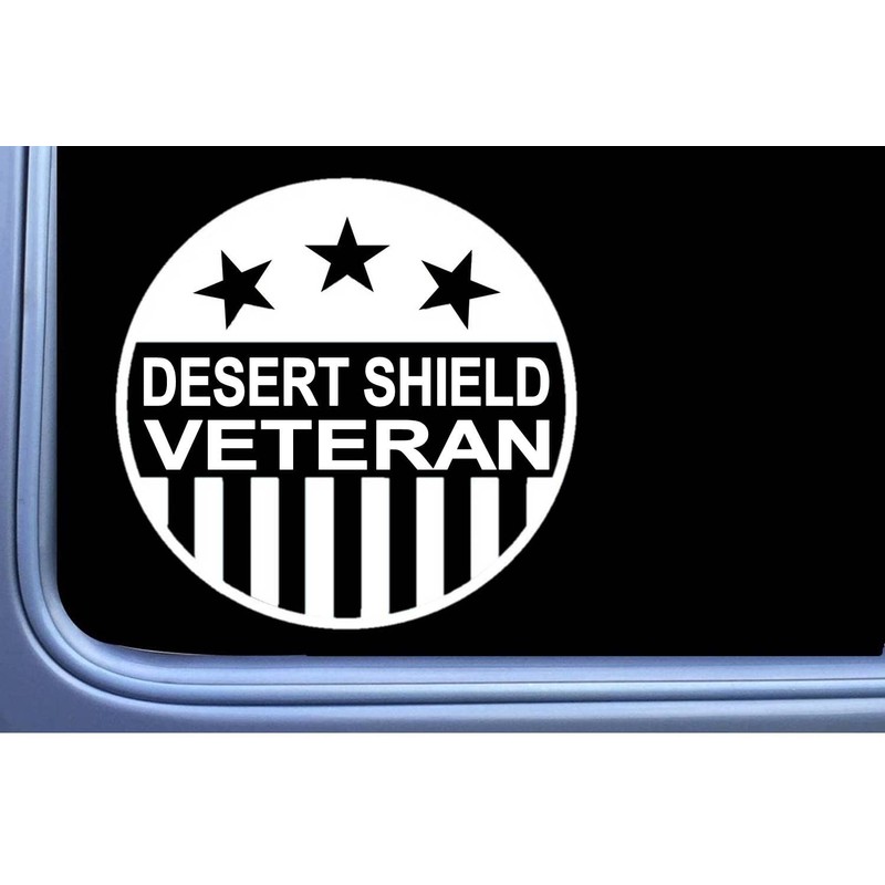 Desert Shield Veteran decal sticker OS 404 6 inch