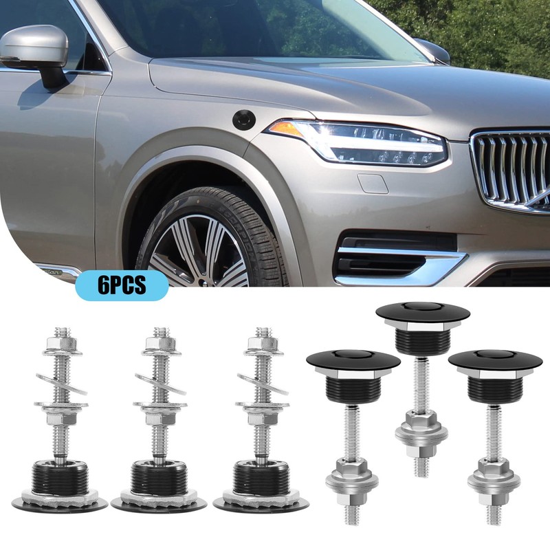 Bruafsir 4 Pack Button Quick Release car Lock - Universal