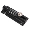Combination Latch Lock 4 Digit Black Anti Theft Waterproof for
