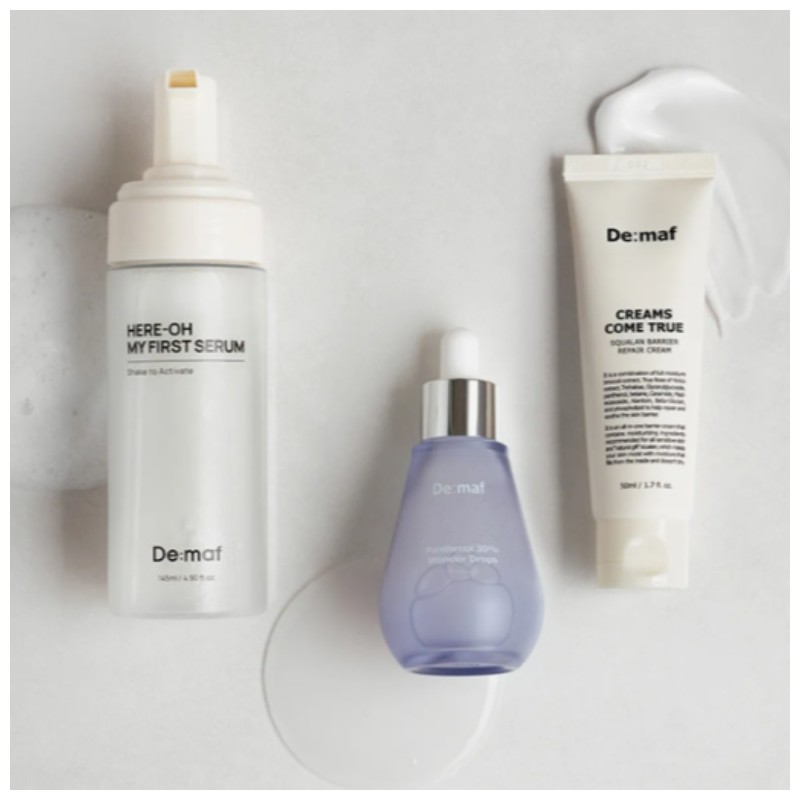DE:MAF Skin Barrier Set 3items (Here-oh My First Serum 145ml