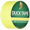 Duck - 1061070 Tape Colored Duct Tape, 1.88 in x 15 yd, Neon Yellow - 404015