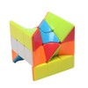 Yealvin Twisty Skewb Cube 3x3 Stickerelss Speed Cube Puzzle Cube