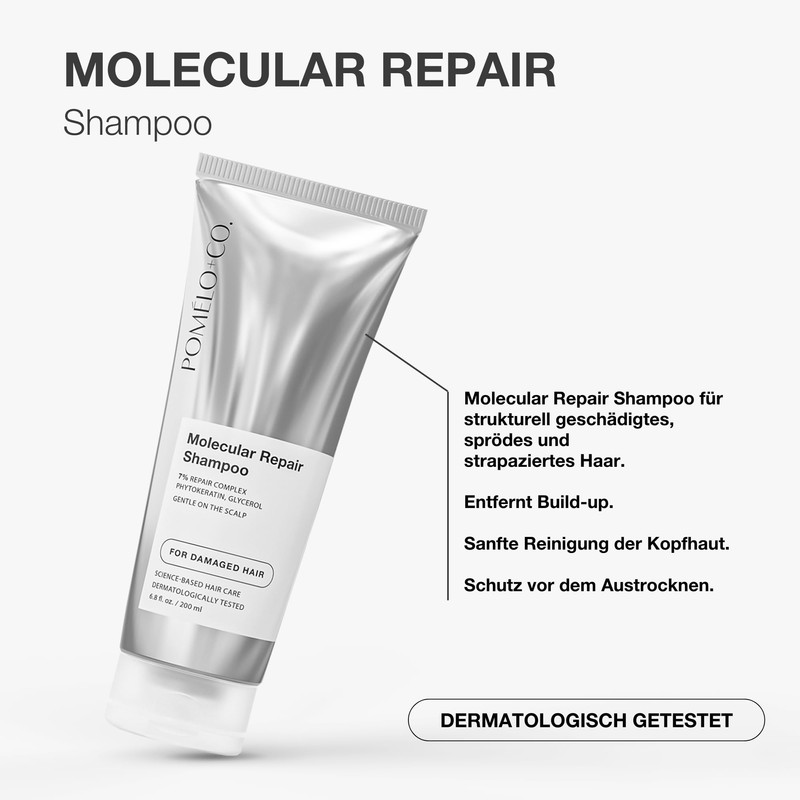 Pomélo+Co Unique Deep Effective Shampoo with 7% Phytokeratin-Glycerine Complex/Hair Care