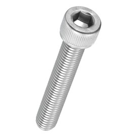 Kozelo 8pcs Socket Head Cap Screws - [M10-1.5 x 55mm] 304 Stainless Steel Allen Socket Drive for Electrical Motor 3D Printing Fan Engine Replacement Use, Silver