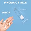Pack of 50 Baby Safety Pins Small, Safety Pins Set,