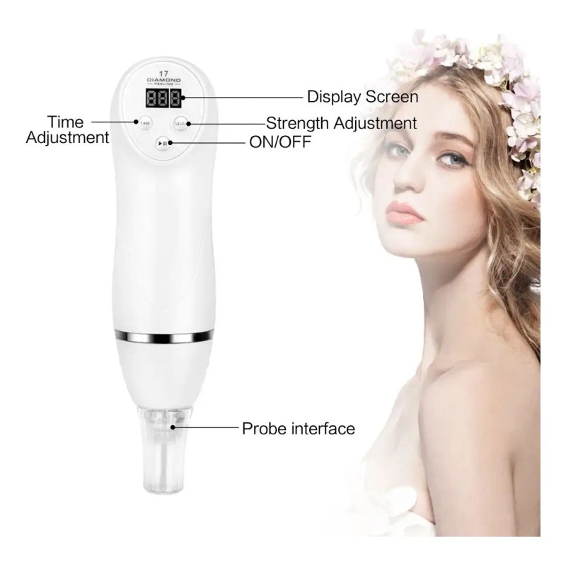 Microdermoabrasion Peeling 3 Puntas Diamante C/caja