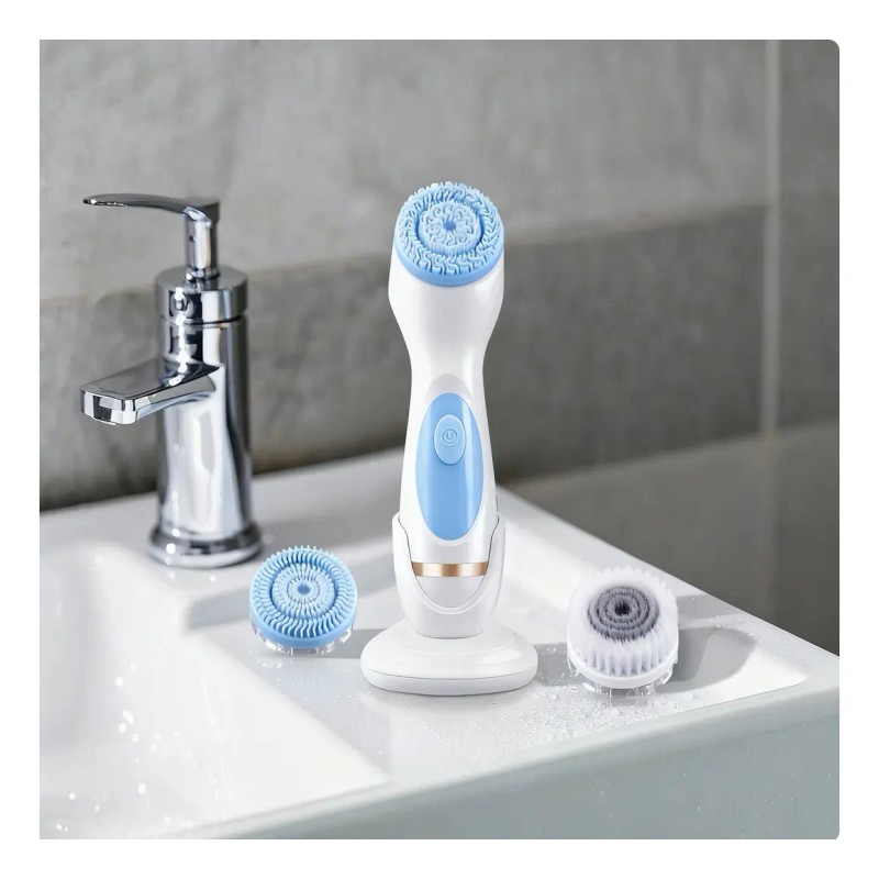 Cepillo Facial Eléctrico Usb Inalámbrico 2 Velocidades