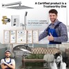 SR SUN RISE Shower Faucet Set & System - 12