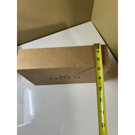 Coach Gift Box 6” X 10” X 2.5” Brown   Gift Box NEW