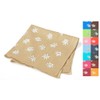 Breiter Edelweiss Traditional Cloth, 100% Cotton, 50 x 50 cm,