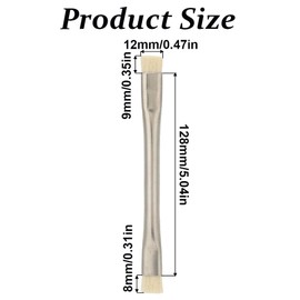 TopHomer 2PCS Anti-Static Brush, Antistatic ESD Safe Brush Motherboard Cleaning Tools Cleaning Brush Kit for Keyboards, Cell Phone Parts, Computer Fans