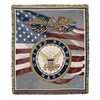 Simply Home U. S. Navy Tapestry Throw