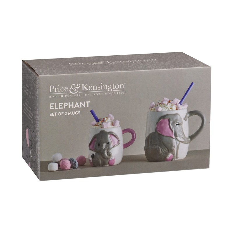 Price & Kensington Set Of 2 Parent and Child Elephant