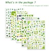 Yoksas Green Foliage Nature Nail Art Sticker Set - 6