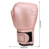 Breathable PU Leather Boxing Gloves Kid Sanda Sparring Sandbag Mitts
