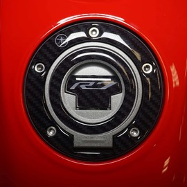 labelbike - 3D Resin Sticker Decoration and Protection of Motorcycle Fuel Cap Compatible with Yamaha R7 2021-2024