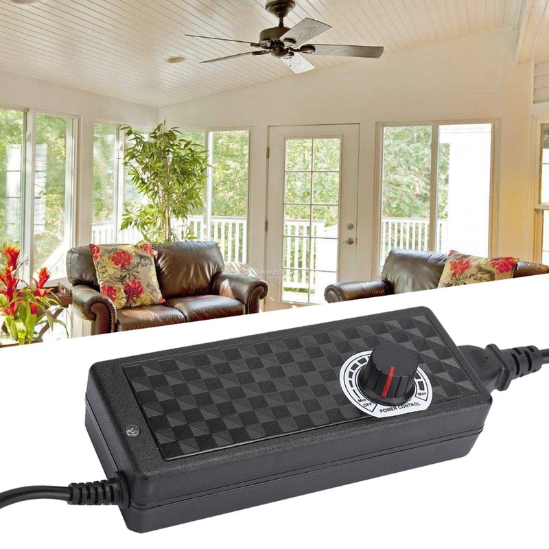 3-12V 10A Universal Adjustable Power Supply AC/DC Adapter Voltage Speed