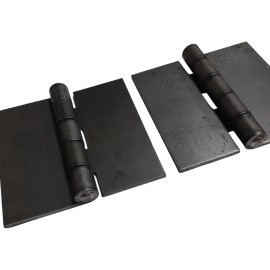 Unbranded Heavy Duty Weldable Steel Butt Hinges - Multiple Sizes - 2-1/4 x 3-1/2, 4