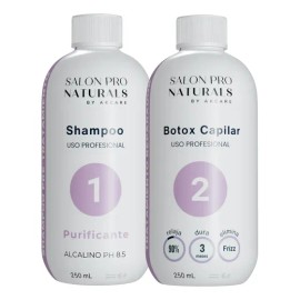 Kit Liso Reparador Profesional Cabello Maltratado Dañado