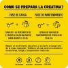 Creatina Monohidratada 1kg Mr. Yellow Sabores 200 Servicios