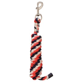 Gatsby Poly 8ft Lead/Snap Red/Blue/White