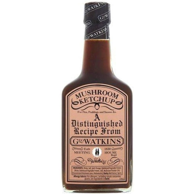 Geo Watkins Sauce Set, Anchovy Sauce and Mushroom Ketchup, 190ml,