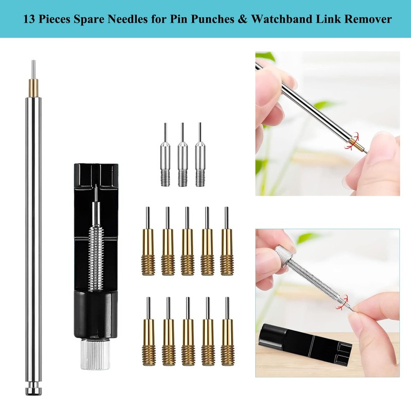 Watch Link Removal Tool Kit, TICFROG Watch Band Tool Kit
