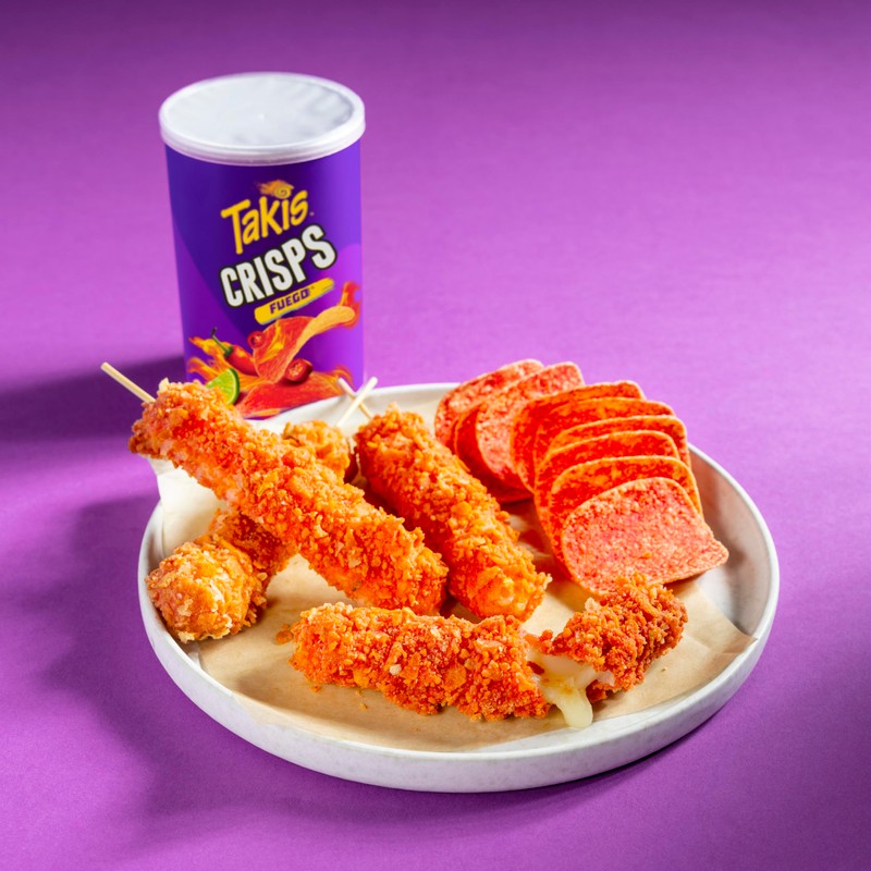 Takis Fuego Crisps 15 ct, 5.5 oz Sharing Size Tray,