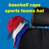 HatRider Cowboy Hat Rack & Sports Cap Headrest Hook