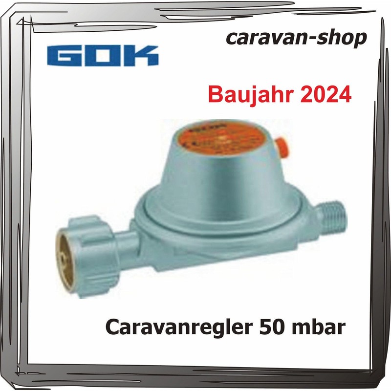 Generisch Gas Pressure Regulator with Safety Function 50 mbar +