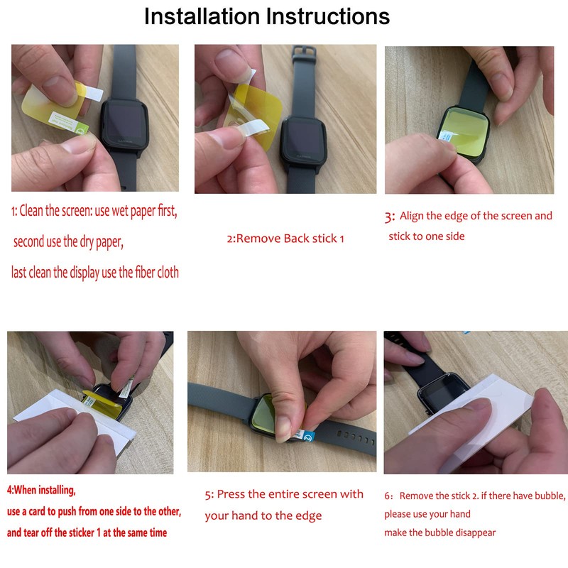 onetuo Screen Protector Compatible with Fossil Machine Gen 6 Hybrid
