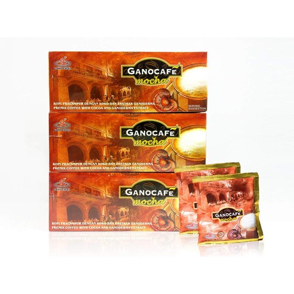Gano Excel Mocha Coffee With Ganoderma Lucidum Extract 3 Boxes