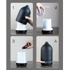 Essential Oil Diffuser,Handcrafted Ceramic Diffuser for Home,Ultrasonic Cool Mist Air