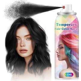 Scarman Tinte Temporal En Aerosol Para Mujeres Y Niños Pomadas Naturales Lavables Cera De Un Solo Uso Tinte Natural Desechable Para Cabello Peinado Fuerte Para Fiestas Navideñas Fiestas De D