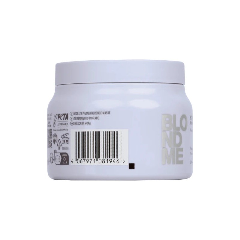 Schwarzkopf Blondme Bond Repair Purple Mask 200mL