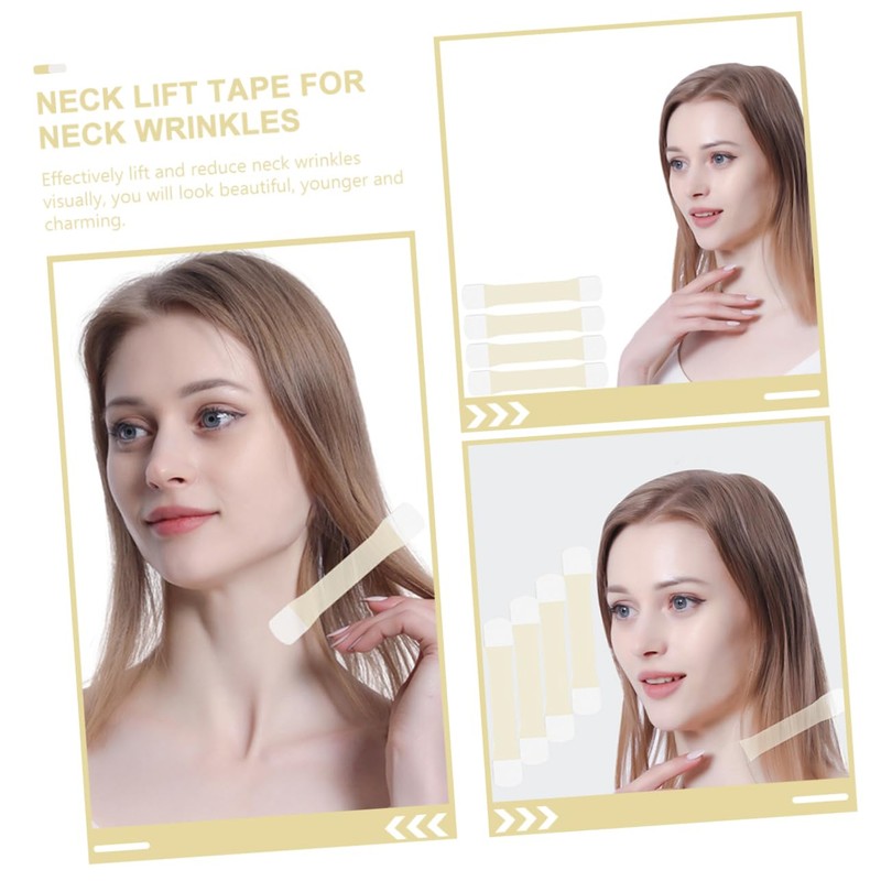 Baluue Sets Neck Wrinkles Lift Patches Neck Skin Tape Women's