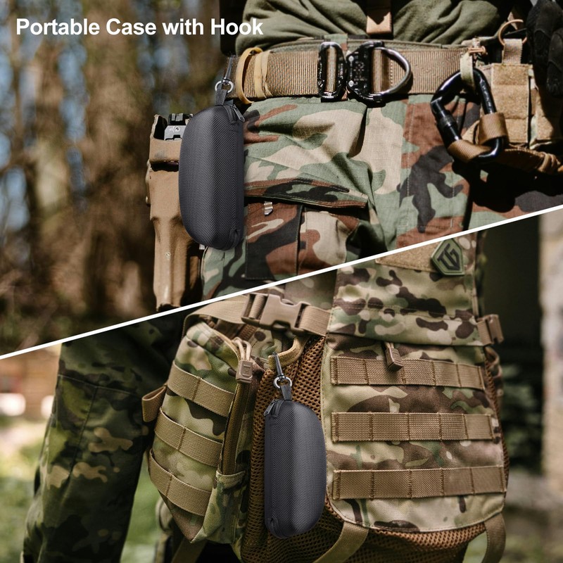 xaegistac Shooting Glasses Anti-fog Shooting Range Eye Protection, Adjustable Safety