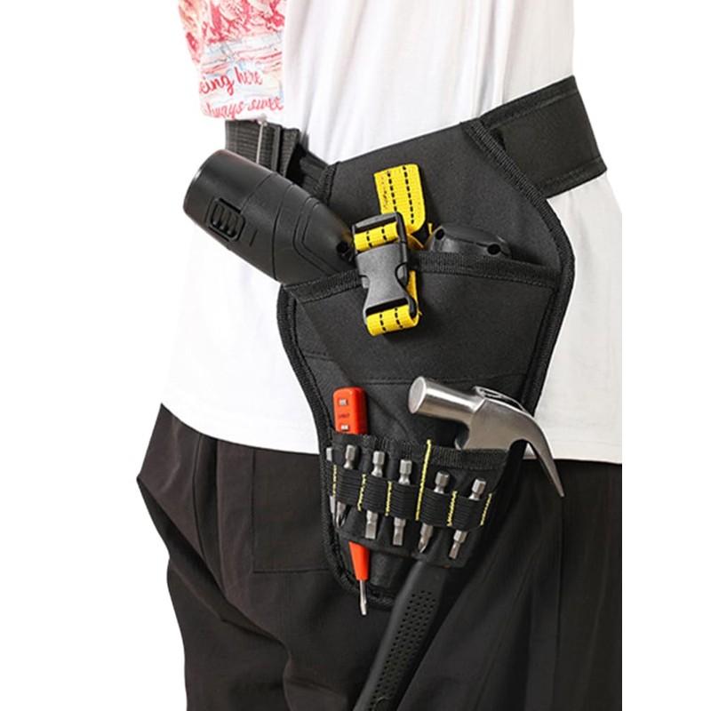 Fast Draw Drill Holster,Heavy-Duty Impact Driver Holster,Specialist Driver Tool Bag