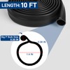 10FT Garage Door Bottom Seal Rubber 0.35'' Big P Bulb
