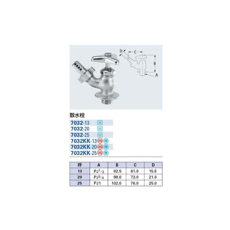 Kakudai Water Faucet 7032-20