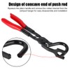 Exhaust Hanger Removal Pliers with Offset Jaw for Rubber Muffler