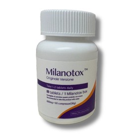 Milanotox Milanotox original version 600mg 60 tablets 1 box / 밀라노톡스 Milanotox 오리지널 버전 600mg 60정 1박스