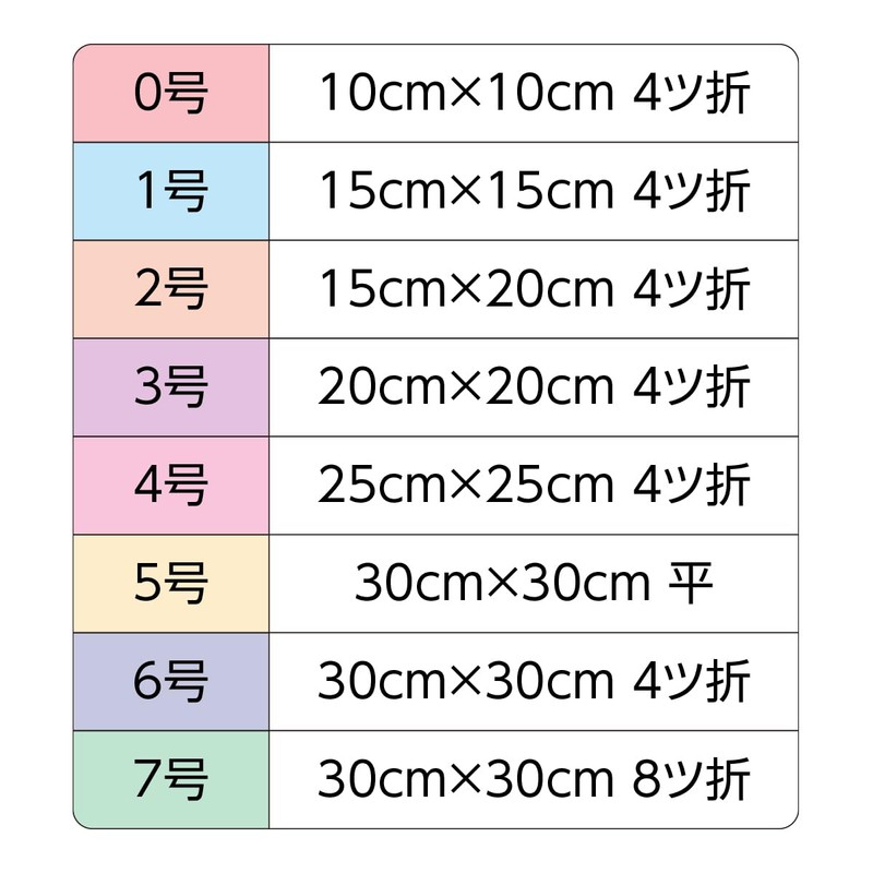 OOsaki 21807 Non-Woven Gauze, RP Cloth Gauze, No. 1, 200