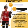 Rotatingpals 4 Pcs Softball Pitching Training Aids Pitching Training Belt