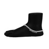 Efulgenz Silver Tone Ankle Bracelets for Women Ankle Bracelet Pair